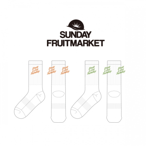 선데이후르츠마켓_SUNDAY FRUITMARKET의 남자 스포츠 장목양말 제작사례