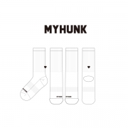 마이헝크_MYHUNK의 남자 스포츠 장목양말 제작사례