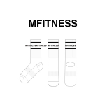 엠피트니스_MFITNESS의 남, 녀 공용 스포츠 장목양말 제작사례