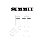 피트니스 써밋_SUMMIT의 남, 녀 공용 스포츠 장목양말 제작사례