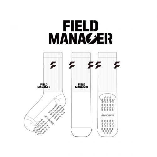 필드매니저_FIELD MANAGER의 남, 녀 공용 스포츠 장목양말 제작사례_2차