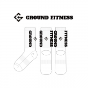 그라운드 피트니스_GROUND FITNESS의 남, 녀 공용 스포츠 장목양말 제작사례