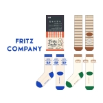 프릳츠_FRITZ COMPANY의 남, 녀 공용 패션 논슬립 장목양말 제작사례