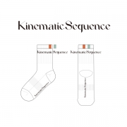 키네마틱씨퀀스_Kinematic Sequence의 남, 녀 공용 스포츠 중목양말 제작사례