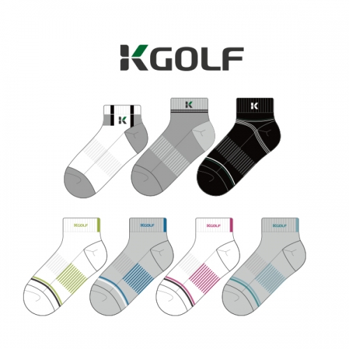 케이골프_K-GOLF의 신사, 숙녀 스포츠 발목양말 제작사례