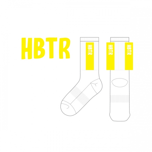 에이치비티알_HBTR의 남, 녀 공용 스포츠 장목양말 제작사례