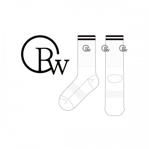 로우핏_RW의 남, 녀 공용 스포츠 장목양말 제작사례