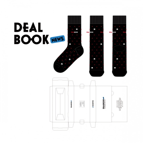 딜북뉴스_DEALBOOK NEWS의 남, 녀 공용 패션 장목양말 제작사례