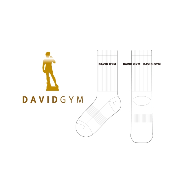 다비드짐_DAVID GYM의 남, 녀 공용 스포츠 장목양말 제작사례