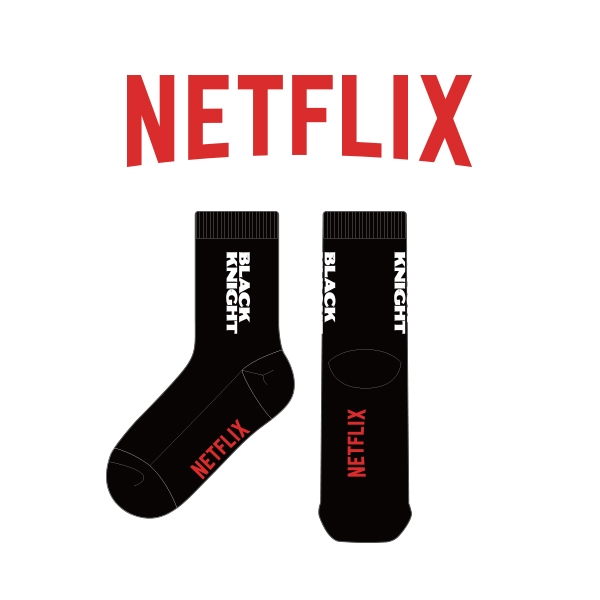 넷플릭스_NETFLIX의 남, 녀 공용 패션 중목양말 제작사례