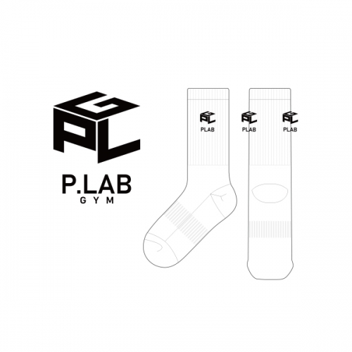 운동공간 플랩짐_P.LAB GYM의 남, 녀 공용 스포츠 장목양말 제작사례