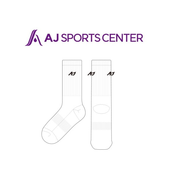 AJ스포츠센터_AJ SPORTS CENTER의 남, 녀 공용 스포츠 장목양말 제작사례