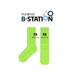 비스테이션_B-STATION의 남, 녀 공용 패션 장목 자전거양말 제작사례