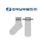 KOSPO_한국남부발전(주)의 남, 녀 공용 스포츠 중목양말 제작사례