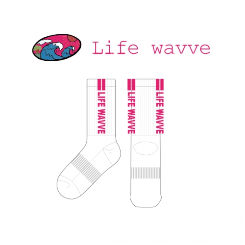 라이프웨이브_LIFE WAVVE의 남, 녀 공용 스포츠 장목양말 제작사례