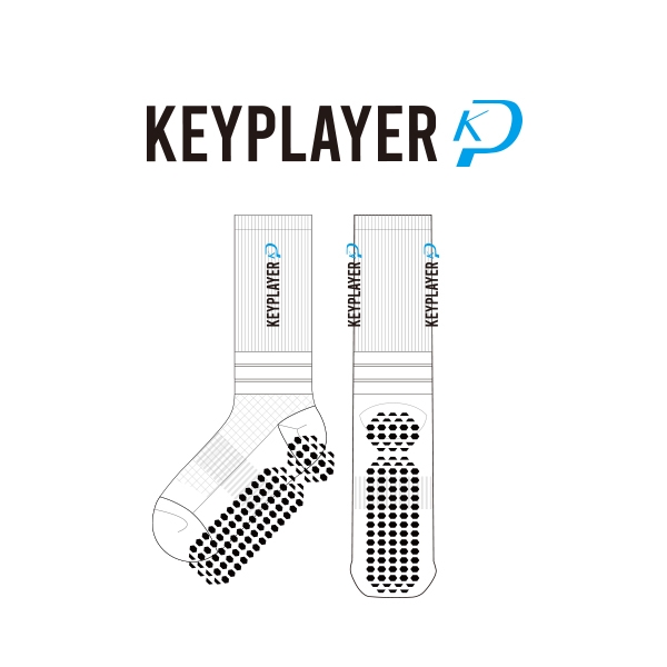 키플레이어_KEYPLAYER의 남, 녀 공용 스포츠 논슬립 장목양말 제작사례