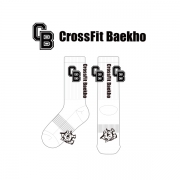 크로스핏 백호_CrossFit Baekho의 남, 녀 공용 스포츠 장목양말 제작사례