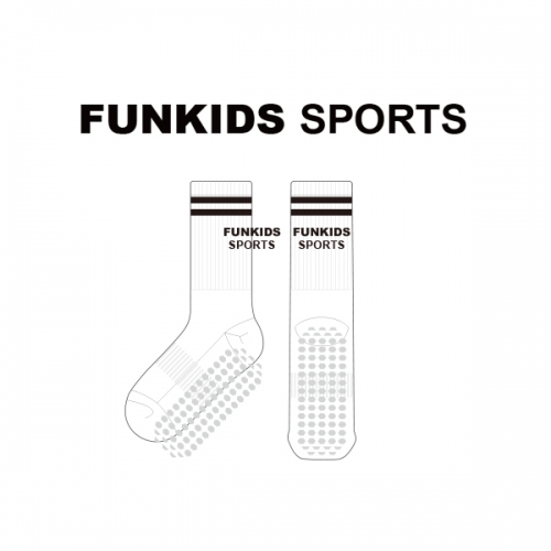 펀키즈스포츠 협동조합_FUNKIDS SPORTS의 남, 녀 공용 스포츠 논슬립 장목양말 제작사례