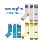 마운틴저널_MOUNTAIN JOURNAL의 남, 녀 용 스포츠 장목양말 제작사례