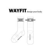 웨이핏_WAYFIT의 남, 녀 공용 스포츠 장목양말 제작사례_2차