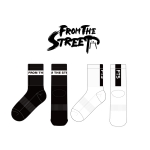 프롬더스트릿_FROM THE STREET의 남, 녀 공용 스포츠 중목양말 제작사례