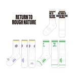 리턴투러프네이처_RETURN TO ROUH NATURE의 남, 녀 공용 스포츠 장목양말 제작사례