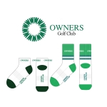 오너스골프클럽_OWNERS Golf Club의 남, 녀 공용 스포츠 발목양말과 중목양말 제작사례