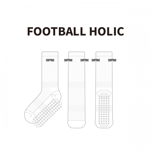 풋볼홀릭_FOOTBALL HOLIC의 남자 스포츠 논슬립 장목양말 제작사례