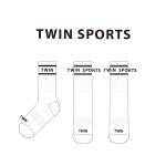 트윈체대입시_TWIN SPORTS의 남, 녀 공용 스포츠 장목양말 제작사례