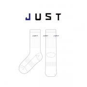 저스트체대입시_JUST의 남, 녀 공용 스포츠 장목양말 제작사례