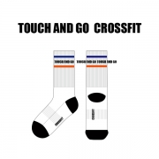 터치앤고_TOUCH AND GO CROSSFIT의 남, 녀 공용 스포츠 장목양말 제작사례