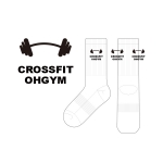 크로스핏 오짐_CROSSFIT OHGYM의 남, 녀 공용 스포츠 장목양말 제작사례