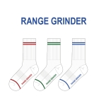 레인지 그라인더_RANGE GRINDER의 남, 녀 공용 스포츠 중목양말 제작사례