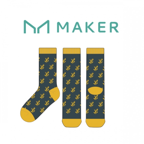 메이커다오_MAKER의 남, 녀 공용 패션 장목양말 제작사례