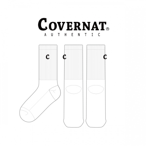 커버낫_COVERNAT의 남, 녀 공용 패션 자수 장목양말 제작사례_2차