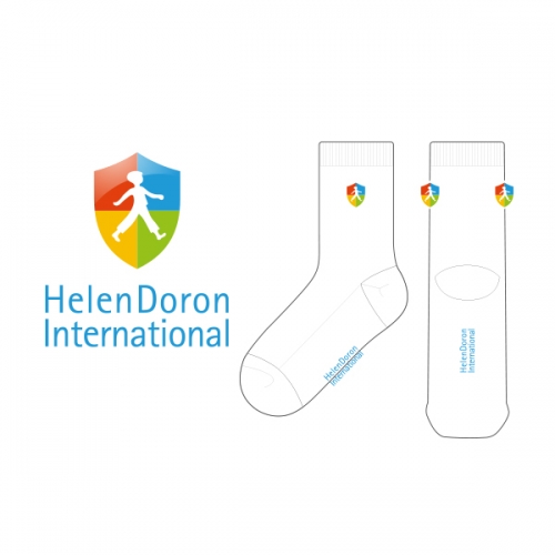 헬렌도론 송도캠퍼스 어학원_Helen Doron International의 아동 패션 중목양말 제작사례