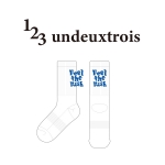 123앙드트와_123undeuxtrois의 남, 녀 공용 스포츠 장목양말 제작사례