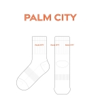 팜시티_PALM CITY의 남, 녀 공용 스포츠 중목양말 제작사례