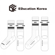 EDK 유소년농구클럽의 여자, 남자 스포츠 장목양말 제작사례