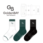 골든베이 골프앤리조트_GoldenBAY Golf Resort의 남, 녀 공용 스포츠 중목양말 선물세트 제작사례