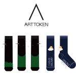 아트토큰_ARTTOKEN의 남, 녀 공용 패션 장목양말 제작사례_4차