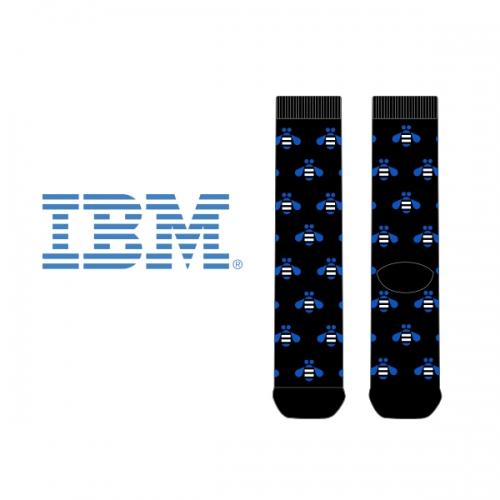 IBM_아이비엠의 남, 녀 공용 패션 장목양말 제작사례