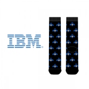 IBM_아이비엠의 남, 녀 공용 패션 장목양말 제작사례