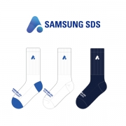 SAMSUNG SDS_삼성SDS의 남, 녀 공용 패션스포츠 자수 장목양말 제작사례