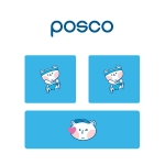 포스코_posco의 아동 자수 헤어밴드와 아대 제작사례