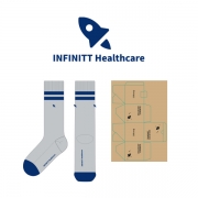 인피니트헬스케어_INFINITT Healthcare의 남, 녀 공용 패션 장목양말 제작사례_2차