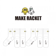 메이크라켓_MAKE RACKET의 여성, 남성 스포츠 자수 중목양말 제작사례