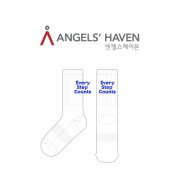 엔젤스헤이븐_ANGELS HAVEN의 남, 녀 공용 스포츠 장목양말 제작사례