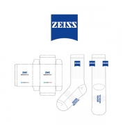 자이스 코리아_ZEISS KOREA의 남, 녀 공용 스포츠 장목양말 선물세트 제작사례_2차