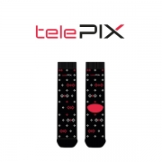 텔레픽스_telepix의 남, 녀 공용 패션 장목양말 제작사례